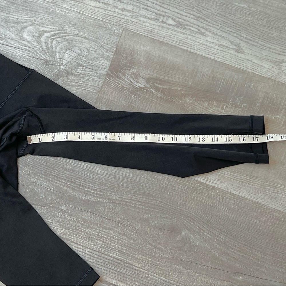 Lululemon Wunder Under Hi-Rise 1/2 Tight Full-On Luxtreme 17" Black W6ATQS size2 - Picture 6 of 9